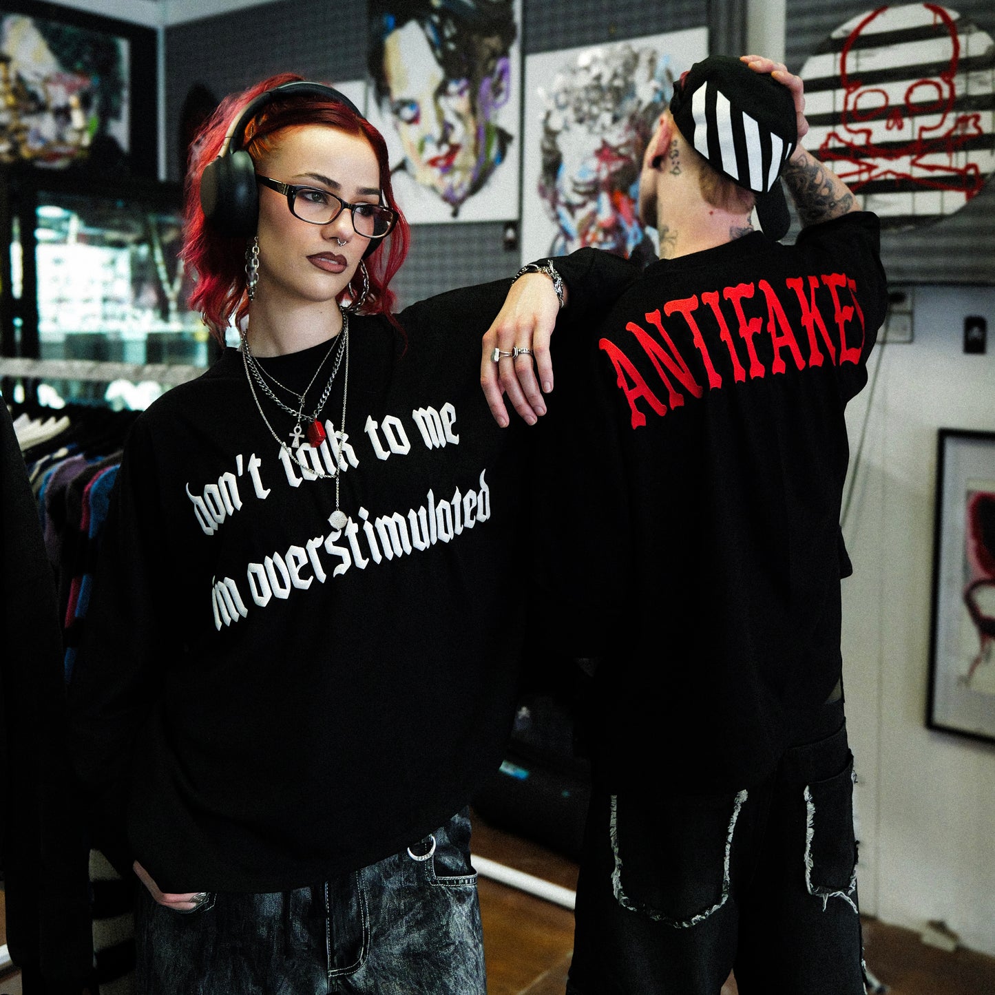 “OVERSTIMULATED” BY ANTIFAKE$