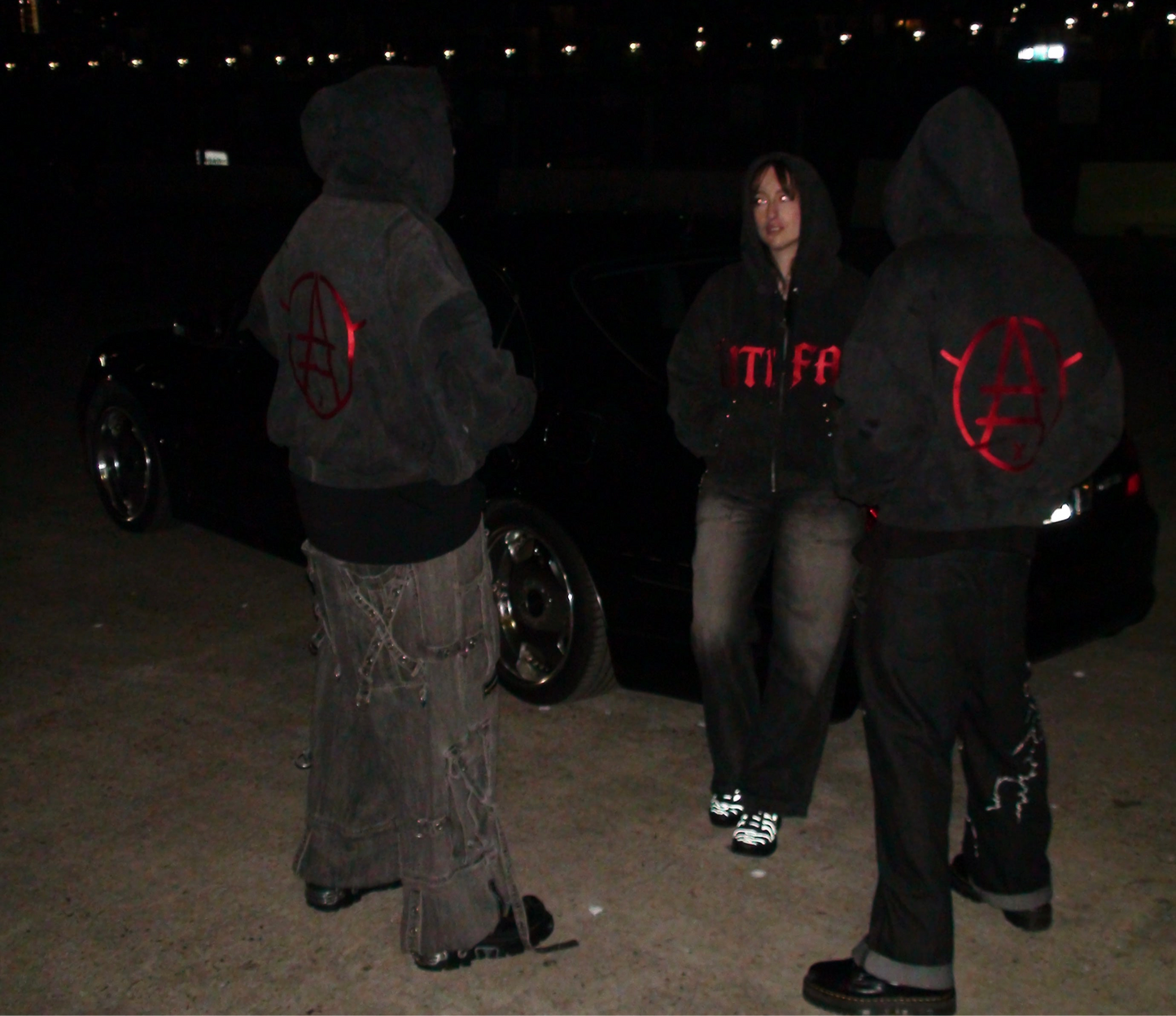 “ANARCHY" HOODIE BY ANTIFAKE$