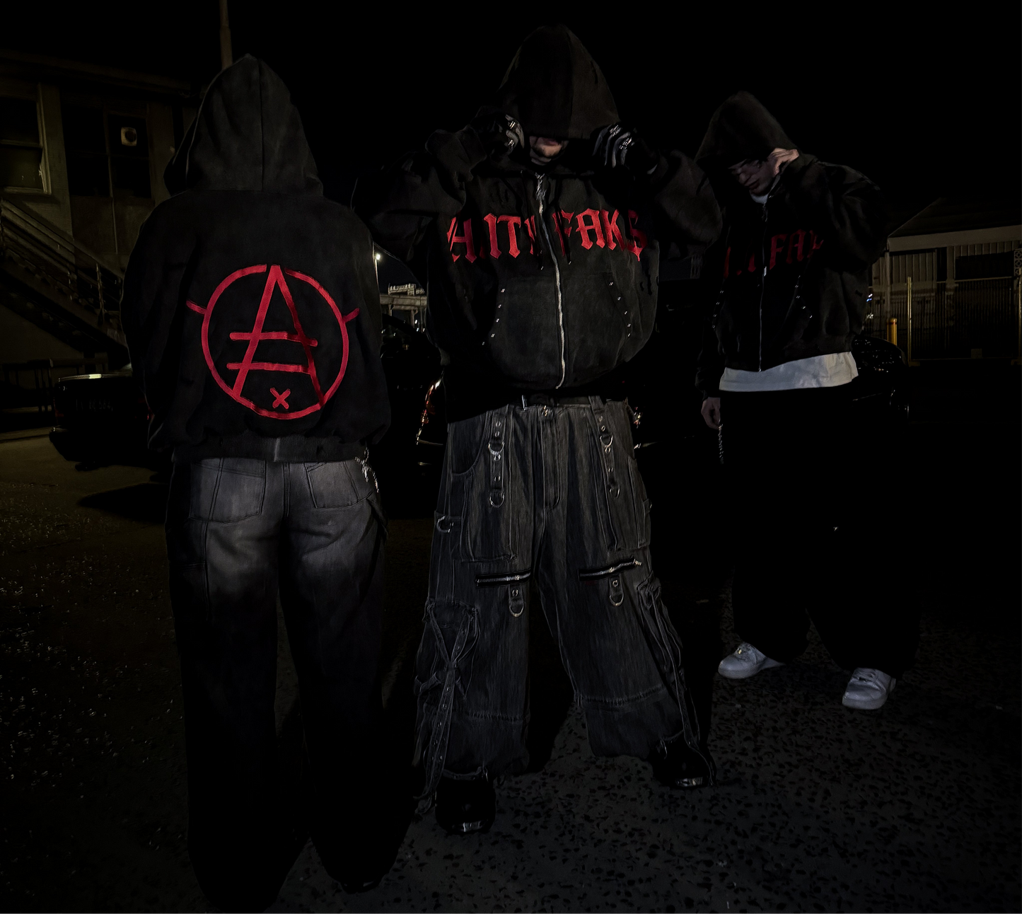 “ANARCHY" HOODIE BY ANTIFAKE$