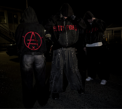 “ANARCHY" HOODIE BY ANTIFAKE$
