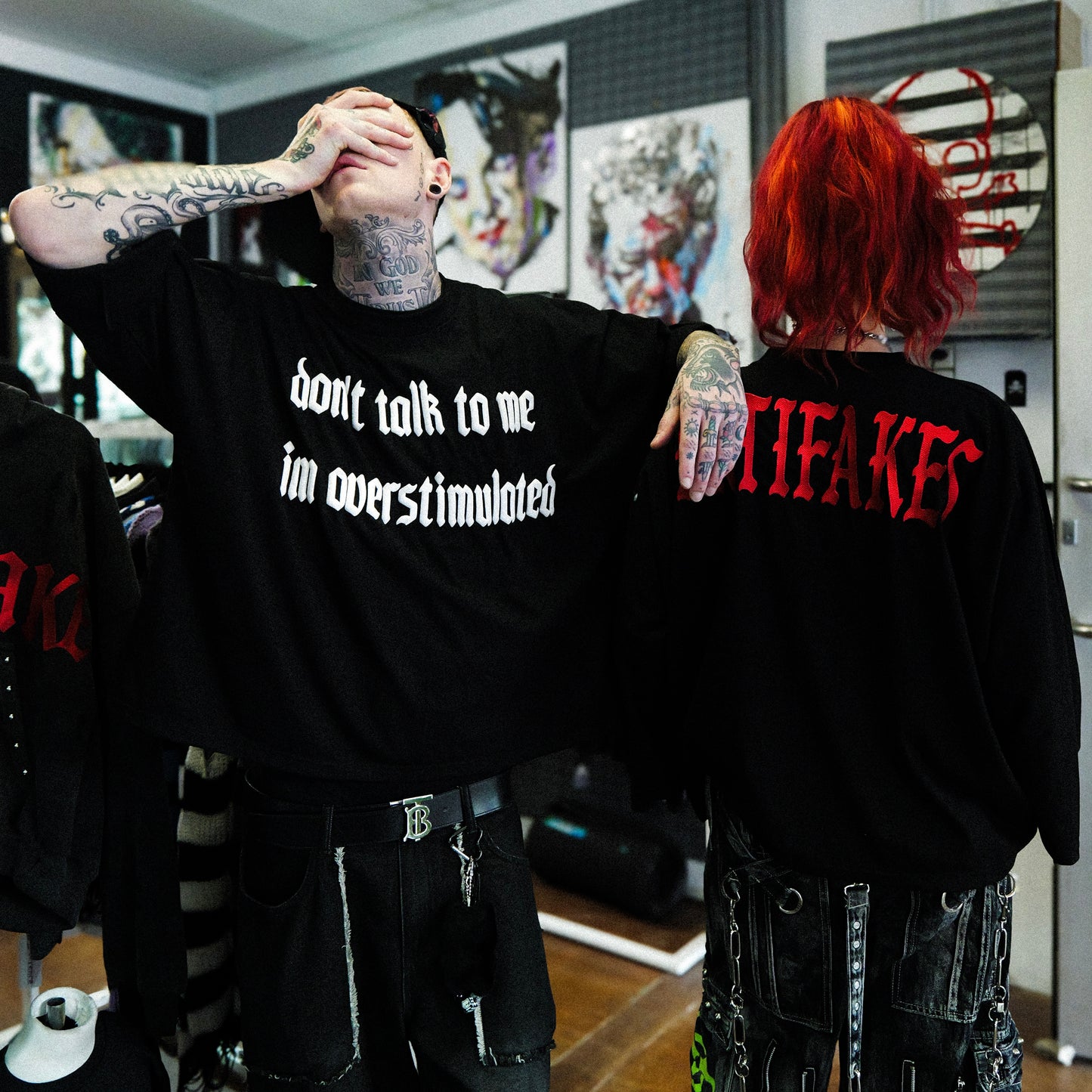 “OVERSTIMULATED” BY ANTIFAKE$